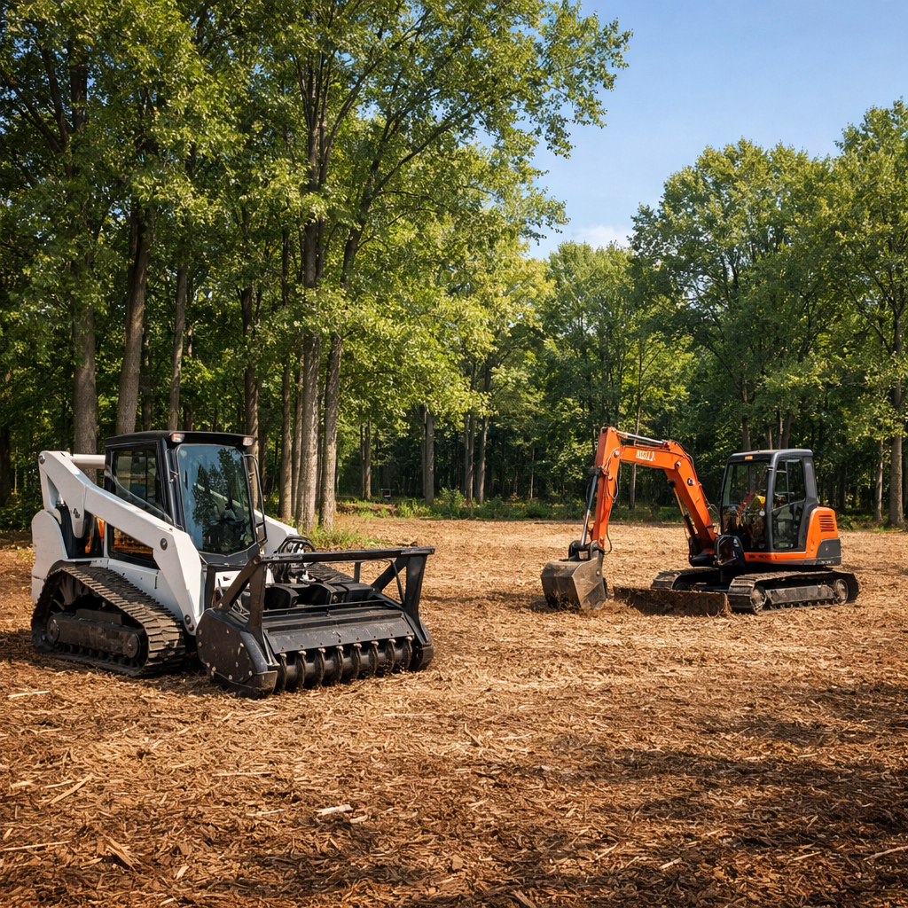 lot and land clearing