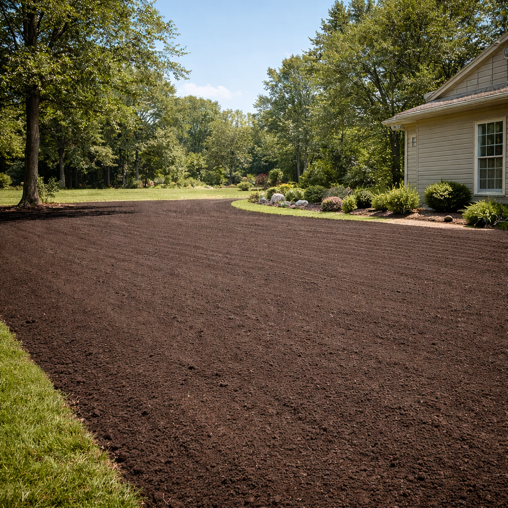 topsoil delivery grading